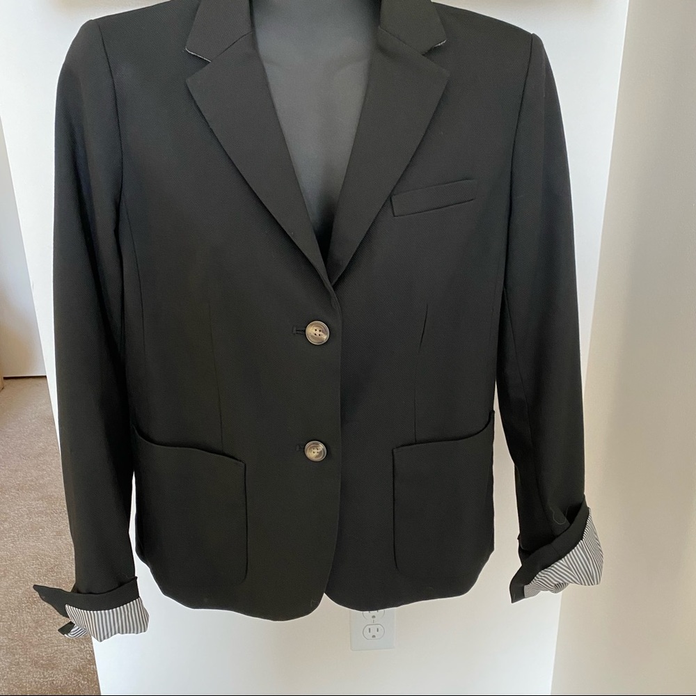 GAP Academy Twill Blazer in Black Size 4